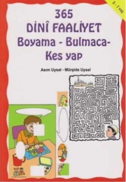 365 Dini Faaliyet Boyama - Bulmaca - Kes Yap