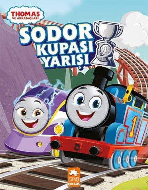 Sodor Kupası Yarışı - Thomas ve Arkadaşları | Eksik Parça Yayınları (İnce Kapak)