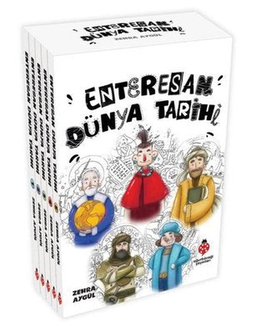 Enteresan Dünya Tarihi Seti - 5 Kitap Takım | Uğurböceği