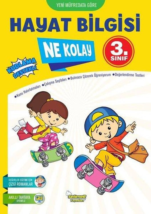 Hayat Bilgisi Ne Kolay 3.Sınıf | Selimer (İnce Kapak)