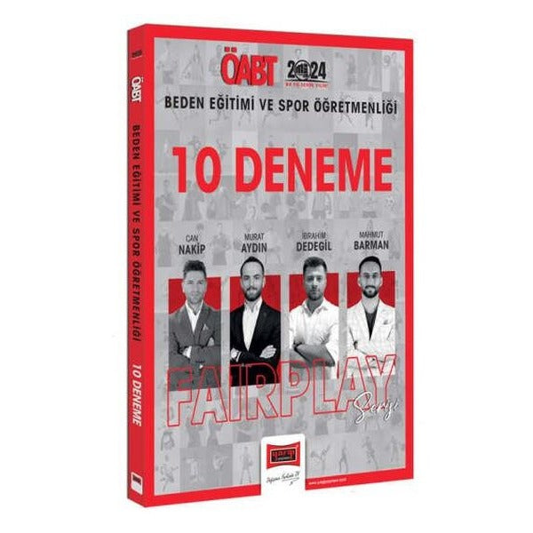2024 ÖABT Beden Eğitimi ve Spor Öğretmenliği Fairplay 10 Deneme | Yargı Yayınevi (Ciltsiz)