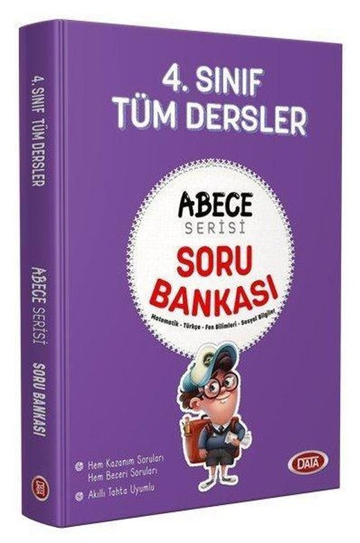 4.Sınıf Tüm Dersler ABECE Serisi Soru Bankası | Data Yayınları - Ders Kitapları (İnce Kapak)