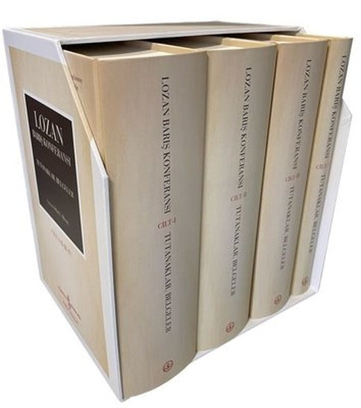 Lozan Barış Konferansı Seti-Tutanaklar - Belgeler - 4 Kitap Takım - Kutulu | İş Bankası Kültür Yayınları