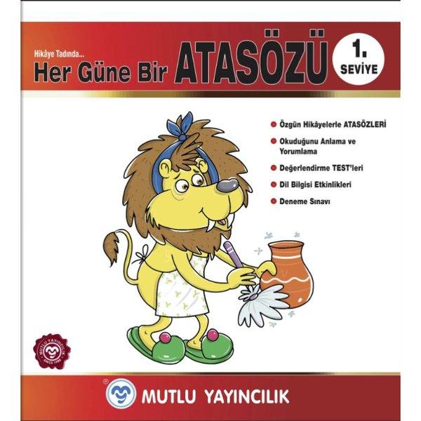 Her Güne Bir Atasözü 1. Seviye | Mutlu Yayıncılık (İnce Kapak)  - Resim 1