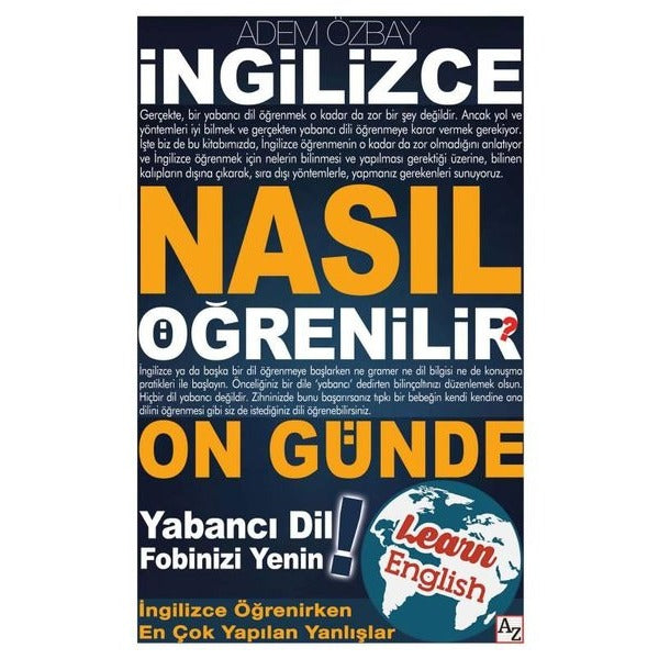 İngilizce Nasıl Öğrenilir? | Az Kitap