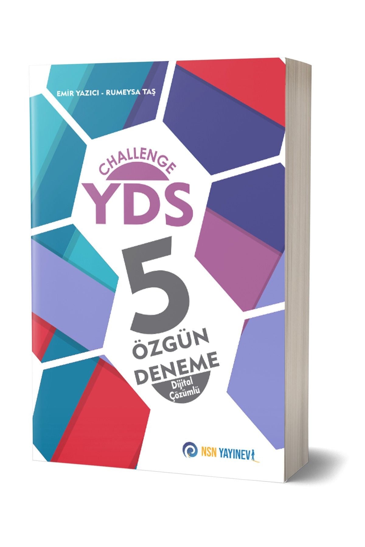 Challenge YDS 5 Özgün Deneme - Dijital Çözümlü | NSN Yayınevi (İnce Kapak)