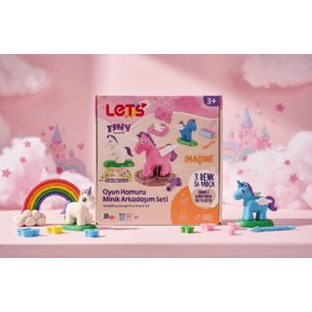Let's Oyun Hamuru Minik Arkadaş Seti | Lets