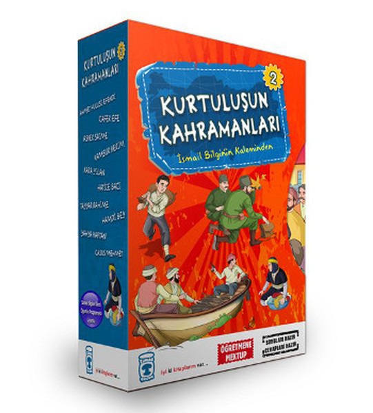 Kurtuluşun Kahramanları-Set 2 (10 K | Timaş Çocuk (İnce Kapak)