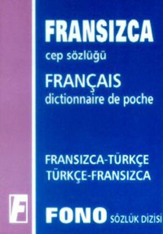 Fransızca/Türkçe - Türkçe/Fransızca Cep Sözlüğü | Fono Yayınları (İnce Kapak)