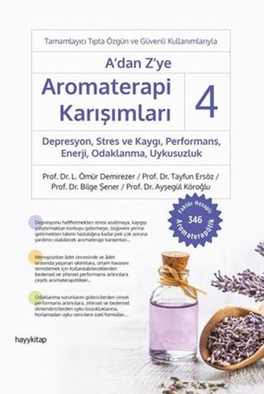 A'dan Z'ye Aromaterapi Karışımları - 4 | Hayy Kitap