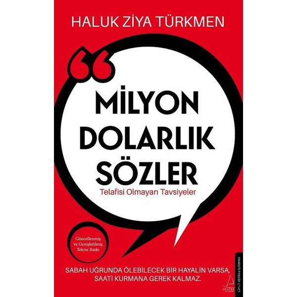 Milyon Dolarlık Sözler - Telafisi Olmayan Tavsiyeler | Destek Yayınları