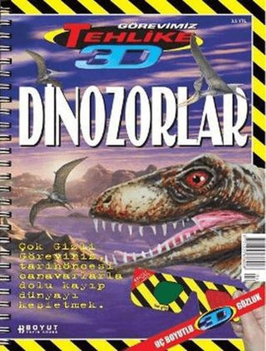 3D Çocuk Dergisi - Dinozorlar | Boyut Yayın Grubu (Ciltsiz)