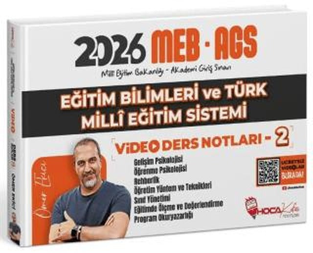 MEB-AGS Eğitim Bilimleri ve Türk Milli Eğitim Sistemi Video Ders Notları - 2