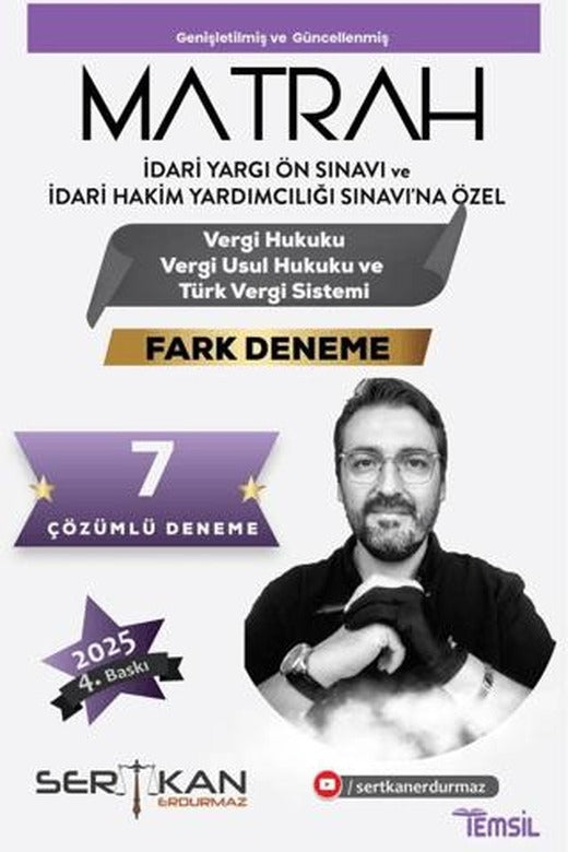Matrah Çözümlü 7 Fark Deneme | Temsil Kitap (Ciltsiz)