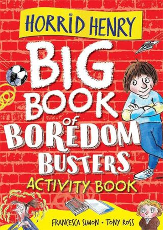 Horrid Henry: Big Book of Boredom Busters | Orion Children's Books (Ciltsiz)