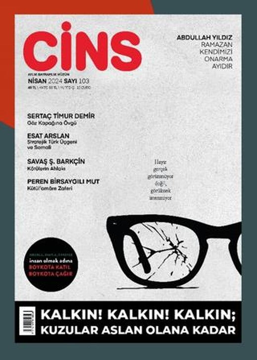 Cins Aylık Dergi Sayı: 103 - Nisan 2024 | Cins Dergisi (Ciltsiz)