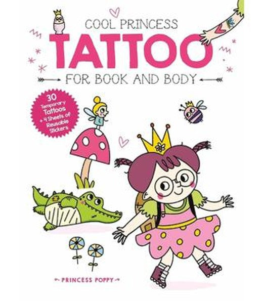 Cool Princess Tattoo Book: Poppy | Yoyo Books (Ciltsiz)