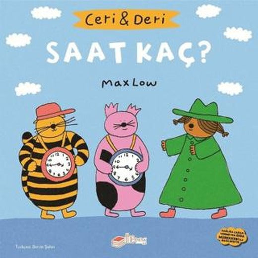 Ceri ve Deri: Saat Kaç? | The Kitap Çocuk (Ciltsiz)