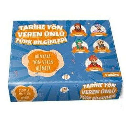 Dünyaya Yön Veren Alimler - Tarihe Yön Veren Ünlü Türk Bilginleri | Dokuz Yayınları (İnce Kapak )