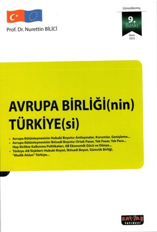 Avrupa Birliği(nin) Türkiye(si) | Savaş Yayınevi (Ciltsiz)  - Resim 1