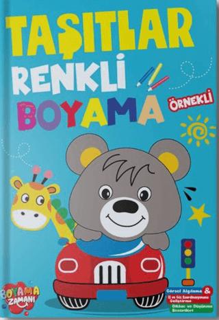 Renkli Boyama - Taşıtlar | Boyama Zamanı (Ciltsiz)  - Resim 1