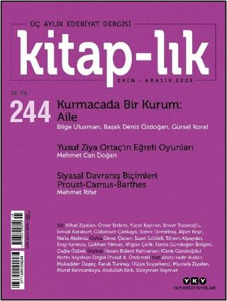 Kitap-lık Dergisi Sayı: 244 Ekim - Aralık 2026 | Yapı Kredi Yayınları (Ciltsiz)  - Resim 1