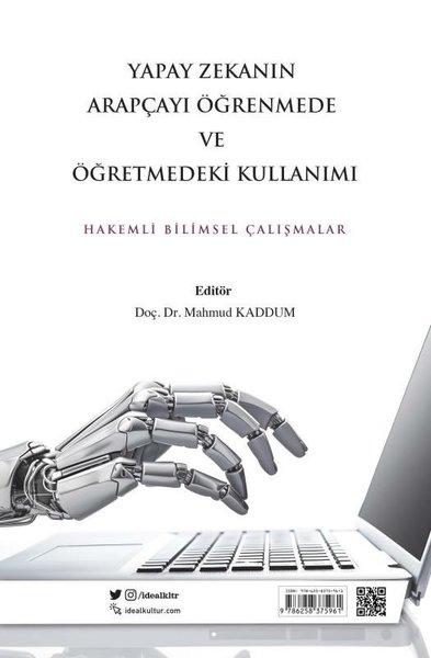 Yapay Zekayı Arapçayı Öğrenmede ve Öğretmedeki Kullanımı - Hakemli Bilimsel Çalışmalar | İdeal Kültür Yayıncılık (İnce Kapak)  - Resim 1
