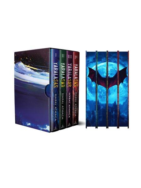 Yaralasar Serisi Seti 4 Kitap Takım - Yan Boyamalı Kutu | Ephesus Yayınları (Ciltli)  - Resim 1