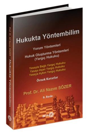 Hukukta Yöntembilim | Beta Yayınevi (Ciltsiz)  - Resim 1