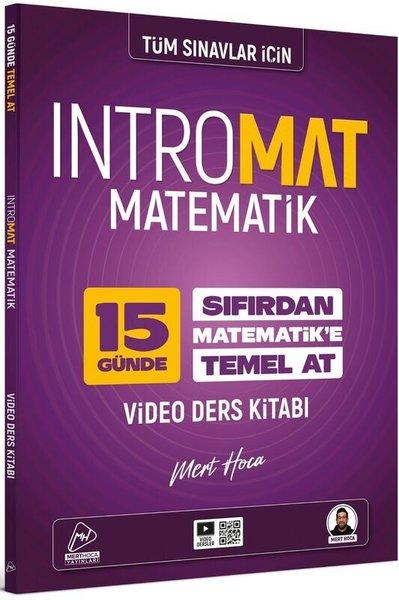 Tüm Sınavlar İçin IntroMat Matematik Video Ders Kitabı Mert Hoca | Mert Hoca Yayınları (İnce Kapak)  - Resim 1