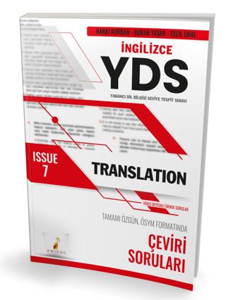YDS İngilizce Translation Issue 7 | Pelikan Tıp Teknik Yayıncılık (Ciltsiz)  - Resim 1