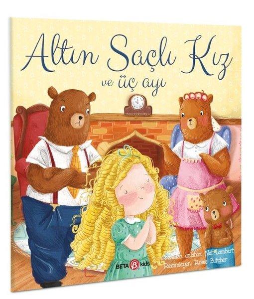 Altın Saçlı Kız ve Üç Ayı | Beta Kids (İnce Kapak)  - Resim 1