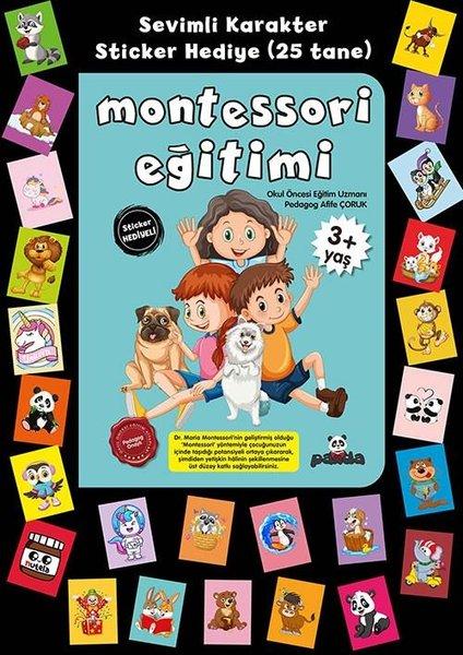 Montessori Eğitimi - Stickerlı 3+ Yaş | Panda (İnce Kapak)  - Resim 1