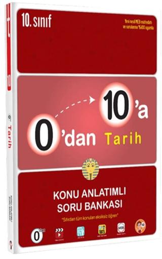 0'dan 10'a Tarih Konu Anlatımlı Soru Bankası | Tonguç Akademi (Ciltsiz)  - Resim 1