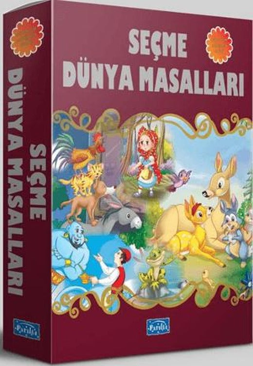 Seçme Dünya Masalları (Poşetli Set 25 Kitap) | Parıltı Yayınları (Ciltsiz)