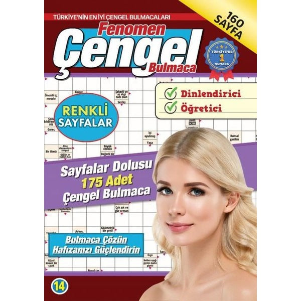 Fenomen Çengel Bulmaca - 14 | Maxi Yayıncılık (İnce Kapak)