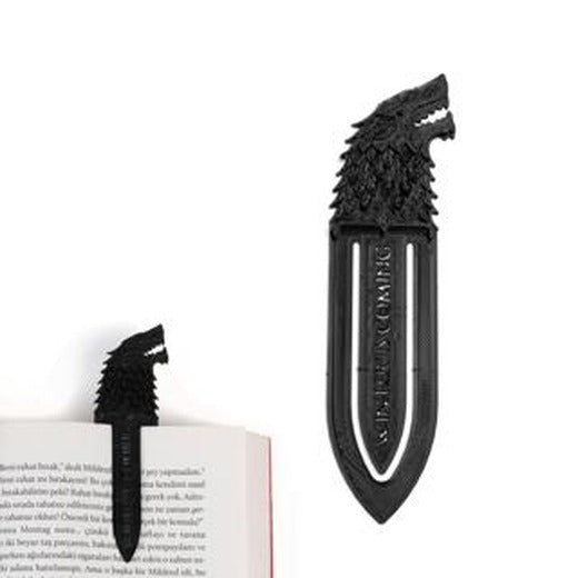 Kitap Ayracı Got Wolf Siyah