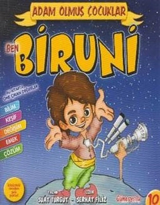 Adam Olmuş Çocuklar Serisi 10-Ben Biruni | Güneşyolu Yayınları