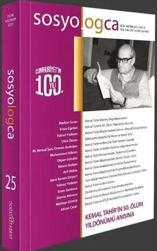 Sosyologca Dergisi Sayı: 25 | Doğu Kitabevi (Ciltsiz)