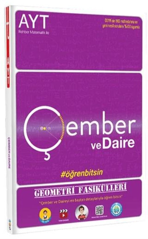 AYT Geometri Fasikülleri Çember ve Daire | Tonguç Akademi (Ciltsiz)