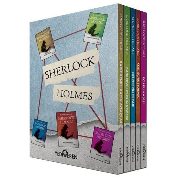 Sherlock Holmes 5 Kitap Kutulu Set