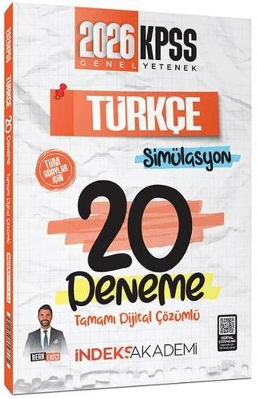 2026 KPSS Türkçe Simülasyon 20 Deneme Çözümlü