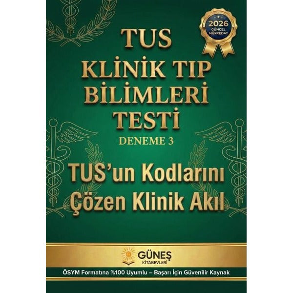 TUS Klinik Tıp Bilimleri Testi Deneme 3