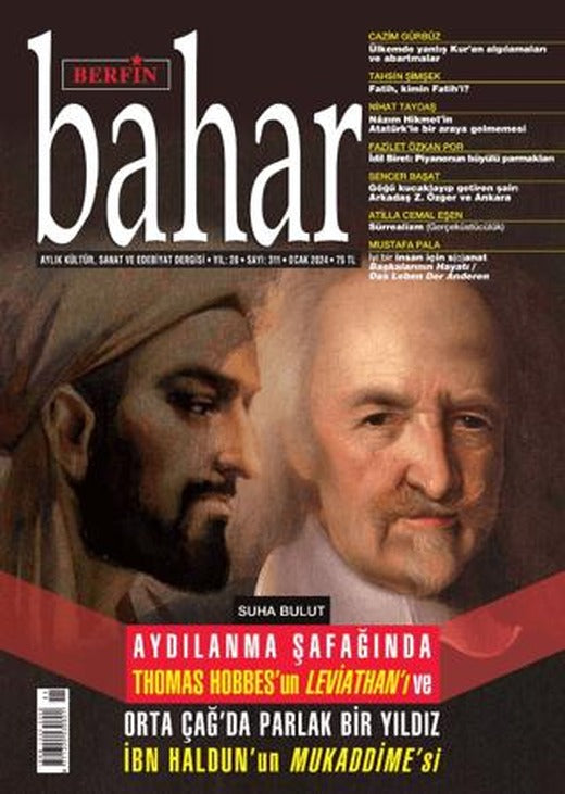 Berfin Bahar Aylık Kültür Sanat ve Edebiyat Dergisi Sayı: 311 Ocak 2024 | Berfin Bahar Dergisi (Ciltsiz)