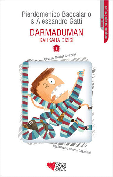 Darmaduman Kahkaha Dizisi 1 - Pierdomenico Baccalario kitap kapağı