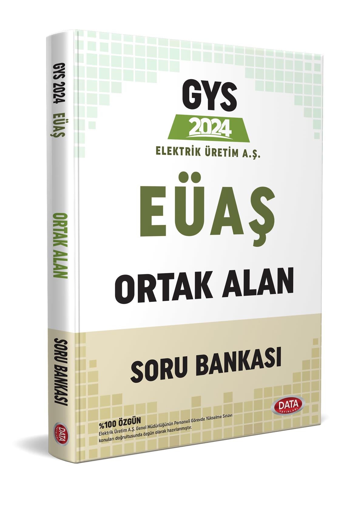 2024 GYS EÜAŞ Ortak Alan Soru Bankası Görevde Yükselme kitap kapağı