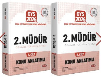 Data 2026 GYS Ceza İnfaz Kurumu 2. Müdürlük Hazırlık Kitabı - Kolektif kitap kapağı