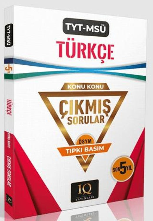 MSÜ Türkçe Konu Konu Çıkmış Sorular