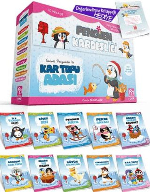 Sevimli Penguenler İle Kartopu Adası | Model Çocuk (Ciltsiz)