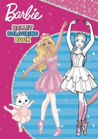 Barbie Ballet Colouring Book | Alligator Books (Ciltsiz)  - Resim 1